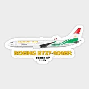 Boeing B737-900ER - Somon Air Sticker